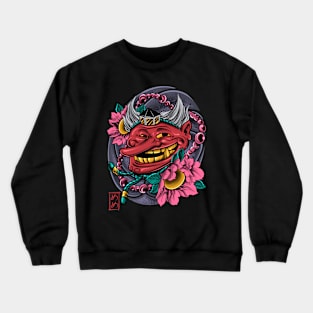 japanese trolls Crewneck Sweatshirt